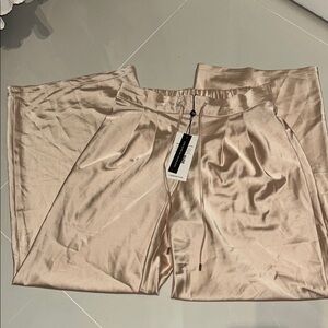 Tiger Mist Satin Cream Pants